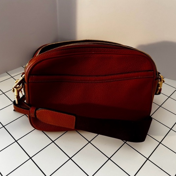 Coach Jes Tan Leather Crossbody Bag - Picture 2 of 6